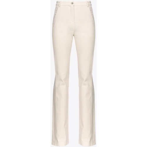 Abbigliamento Donna Pantaloni da completo Pinko PETREO PANTALONE TRICOTTINA STRETCH Bianco
