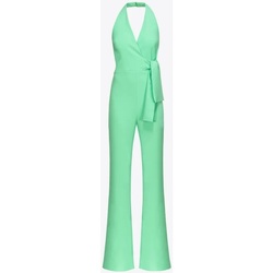 Abbigliamento Donna Tuta Pinko EXTRADRY TUTA CREPE STRETCH MAZZOLINO Verde