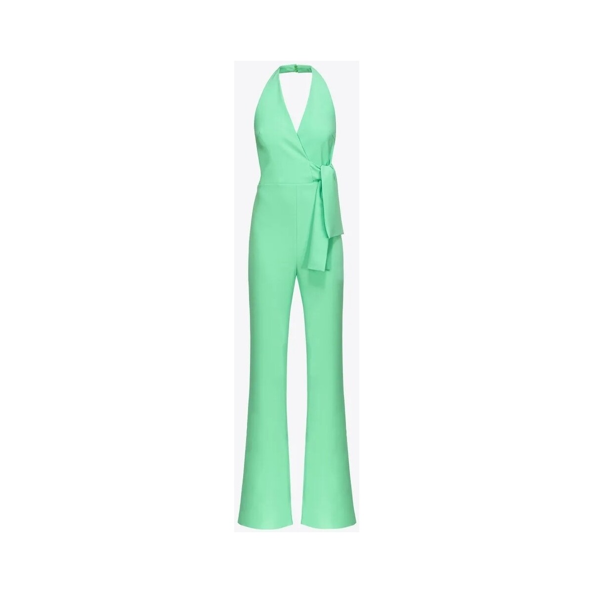 Abbigliamento Donna Tuta jumpsuit / Salopette Pinko EXTRADRY TUTA CREPE STRETCH MAZZOLINO Verde