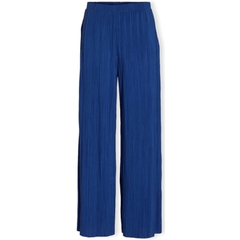 Abbigliamento Donna Pantaloni Vila Noos Trousers Plise  - True Blue Blu