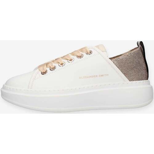 Scarpe Donna Sneakers alte Alexander Smith ASAZWYW-0495-WBE Bianco