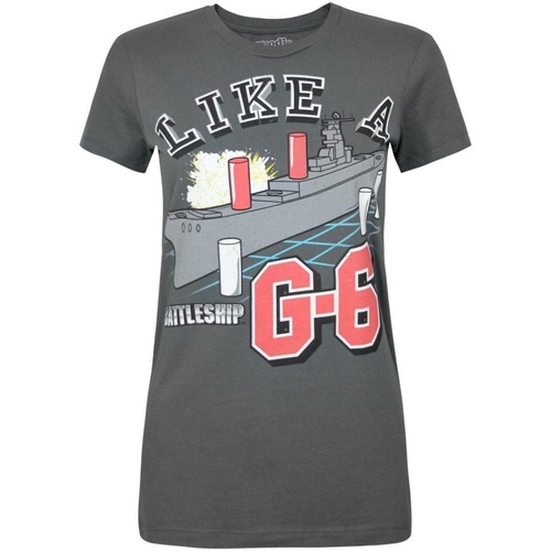 Abbigliamento Donna T-shirts a maniche lunghe Goodie Two Sleeves Battleship Like A G6 Multicolore