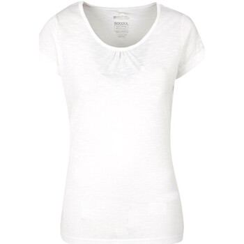 Abbigliamento Donna T-shirts a maniche lunghe Mountain Warehouse MW905 Bianco