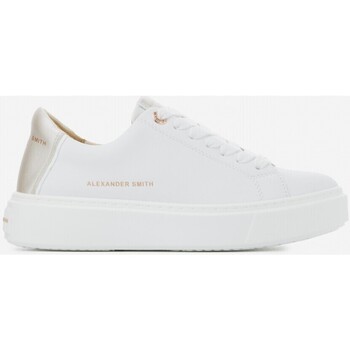 Scarpe Donna Sneakers Alexander Smith LONDON WOMAN WHITE SILVER Bianco