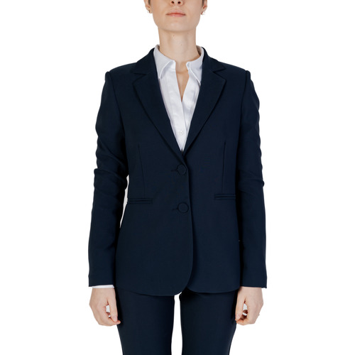 Abbigliamento Donna Giacche / Blazer Sandro Ferrone S18XBDBASILE Blu
