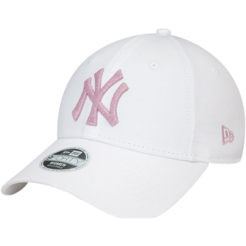 Accessori Donna Cappellini New-Era 9FORTY New York Yankees Wmns Metallic Logo Cap Bianco