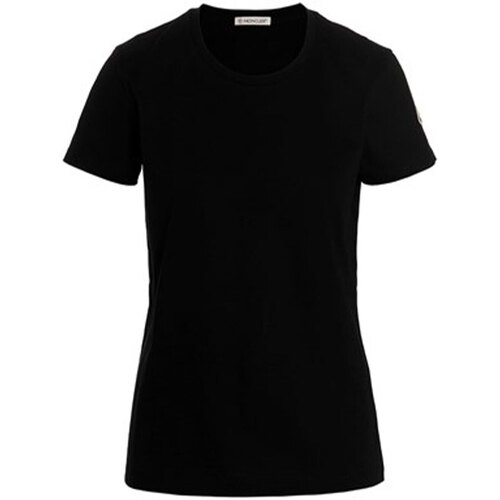 Abbigliamento Donna T-shirt maniche corte Moncler T-shirt Nero