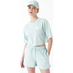 Abbigliamento Donna T-shirt maniche corte New-Era T-SHIRT CROP LA DODGERS MLB LIFESTYLE Verde