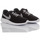 Scarpe Donna Sneakers Nike Run Black Silver 