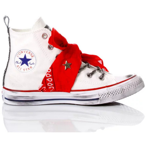 Scarpe Donna Sneakers Converse Red Bandana 