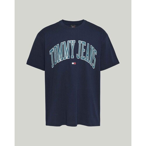 Abbigliamento Uomo T-shirt maniche corte Tommy Hilfiger DM0DM18558C1G Blu