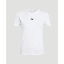 Abbigliamento Donna T-shirt & Polo Calvin Klein Jeans J20J222687 Bianco