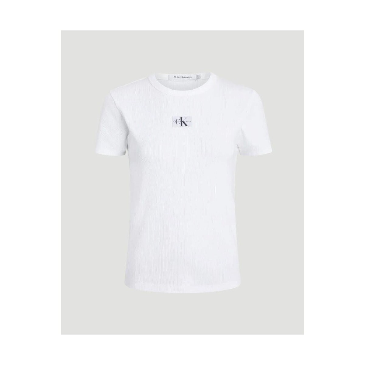 Abbigliamento Donna T-shirt & Polo Calvin Klein Jeans J20J222687YAF Bianco