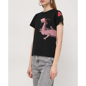 Abbigliamento Donna T-shirt & Polo Pinko T-SHIRT MOD. QUENTIN Nero