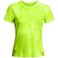 Image of T-shirt Under Armour T-shirt Launch Elite Printed Donna High Vis Yellow/Reflective