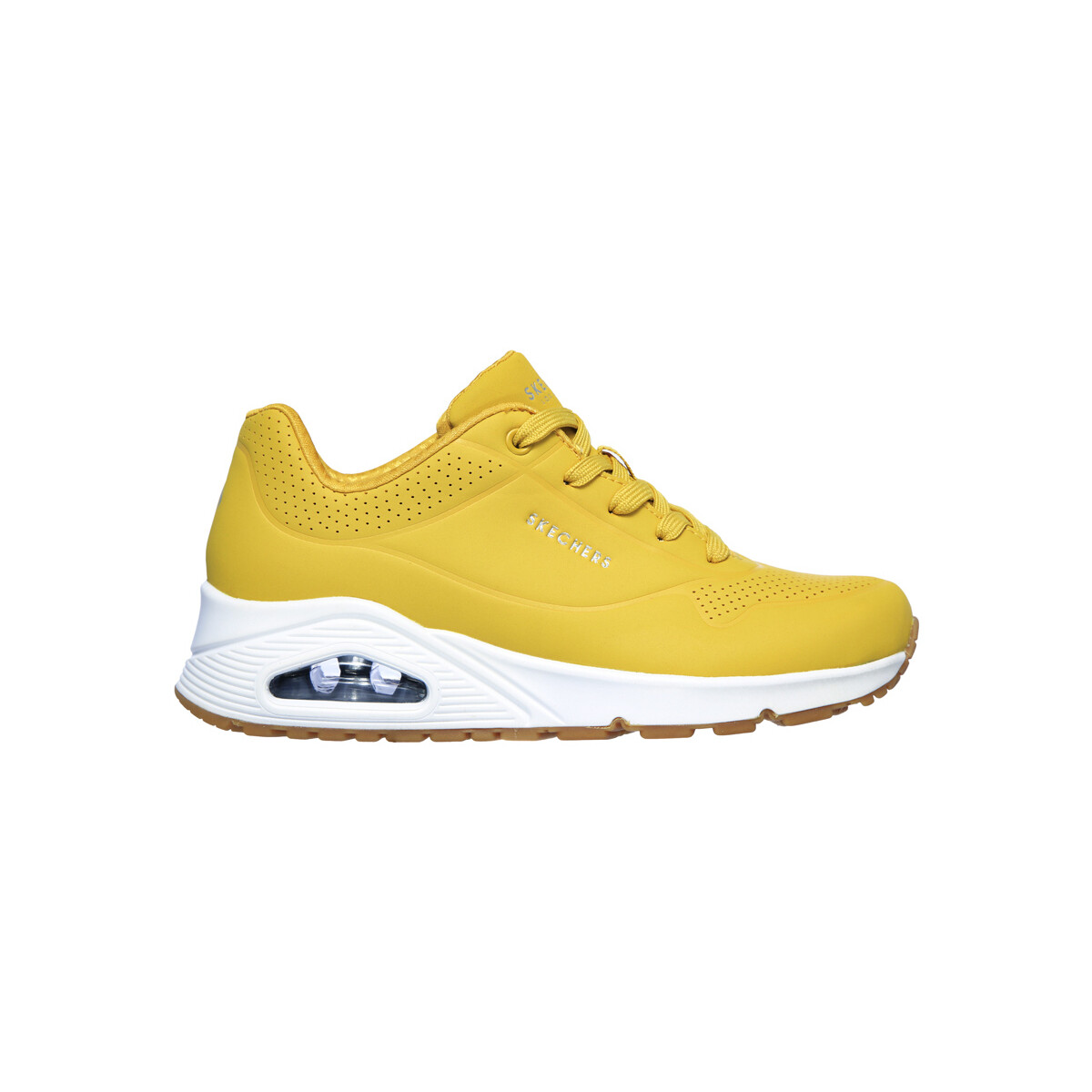 Scarpe Donna Sneakers Skechers UNO-STAND ON AIR Giallo