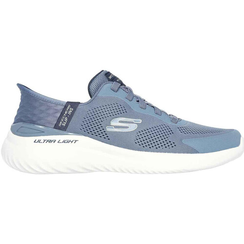 Scarpe Uomo Sneakers Skechers 232459 SLIP-INS BOUNDER 2.0 - EMERGED Blu