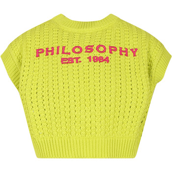 Abbigliamento Bambina Gilet / Cardigan Philosophy PFMA020 C FL001 1061 Giallo