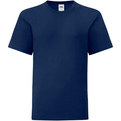 Abbigliamento Unisex bambino T-shirt maniche corte Fruit Of The Loom 61023 Blu