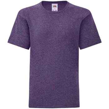 Abbigliamento Unisex bambino T-shirt maniche corte Fruit Of The Loom 61023 Viola