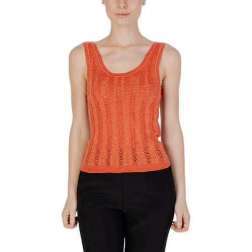 Abbigliamento Donna Top / T-shirt senza maniche Jacqueline De Yong 15317345 Arancio