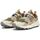 Scarpe Uomo Sneakers Flower Mountain YAMANO 3 - 2017393-01 1N48 OFF WHITE/MILITARY G Verde