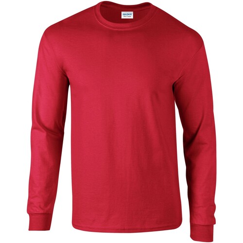 Abbigliamento T-shirts a maniche lunghe Gildan PC6430 Rosso