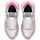 Scarpe Donna Sneakers Philippe Model TKLD WN04 - TROPEZ HAUTE LOW-NEON BLANC/FUCSIA Bianco