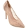 Scarpe Donna Décolleté Malu Shoes Decollete scarpa donna elegante oro rosa con trasparenze e bril Rosa