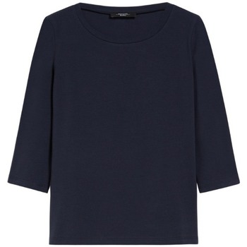 Abbigliamento Donna T-shirts a maniche lunghe Max Mara  Blu