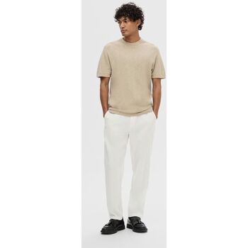 Selected 16092505 BERG-PURE CASHMERE Beige