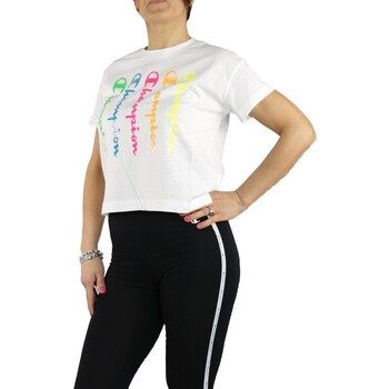 Abbigliamento Donna T-shirt maniche corte Champion 112682 Bianco