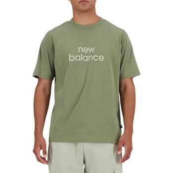 Abbigliamento Uomo T-shirt maniche corte New Balance MT41582 Verde