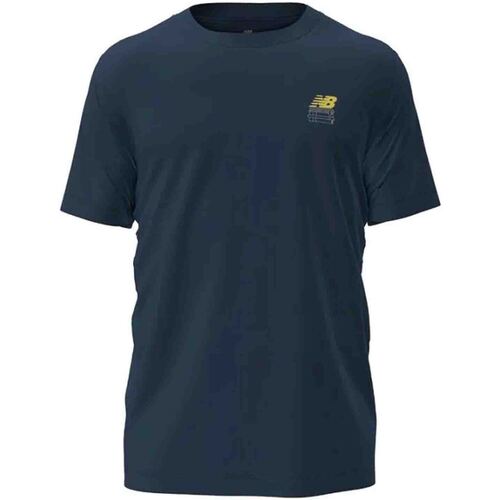 Abbigliamento Uomo T-shirt maniche corte New Balance MT41586 Blu