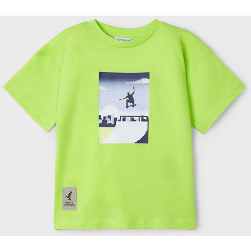 Abbigliamento Unisex bambino T-shirt maniche corte Mayoral ATRMPN-44169 Verde