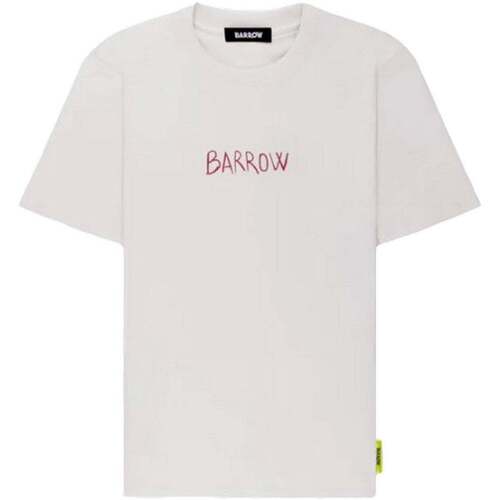 Abbigliamento Uomo T-shirt maniche corte Barrow SKU_273225_1529443 Bianco
