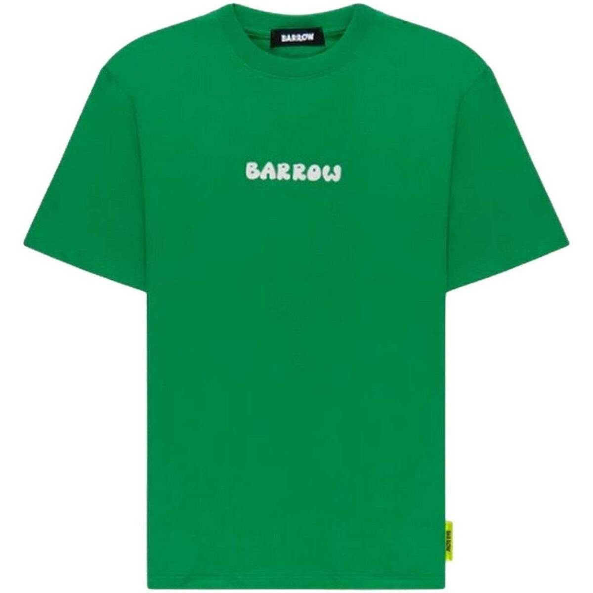 Abbigliamento Uomo T-shirt maniche corte Barrow SKU_273233_1529476 Verde