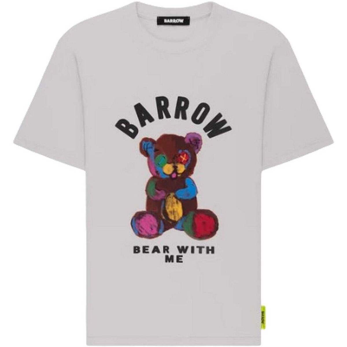 Abbigliamento Uomo T-shirt maniche corte Barrow SKU_273235_1529494 Bianco