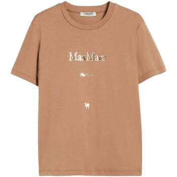 Abbigliamento Donna T-shirt maniche corte Max Mara SKU_273555_1530953 Marrone