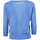 Abbigliamento Donna T-shirt & Polo Aspesi Maglia azzurra con maniche 3/4 Viola
