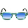 Orologi & Gioielli Uomo Occhiali da sole Xlab EUBEA Occhiali da sole, Verde strisciato/Azzurro, 48 mm Altri