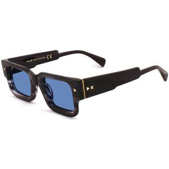 Orologi & Gioielli Occhiali da sole Xlab SHIKOKU Occhiali da sole, Grigio strisciato/Azzurro, 50 mm Altri