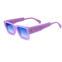 Orologi & Gioielli Occhiali da sole Xlab SHIKOKU Occhiali da sole, Lilla trasparente/Azzurro, 50 mm Altri