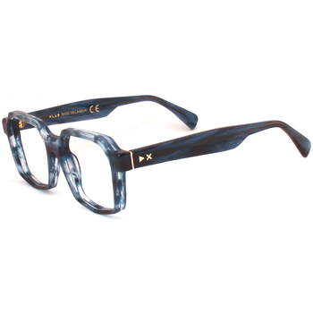 Orologi & Gioielli Occhiali da sole Xlab SELANDIA antiriflesso Occhiali Vista, Blu striato, 53 mm Altri