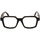 Orologi & Gioielli Occhiali da sole Xlab SELANDIA antiriflesso Occhiali Vista, Nero, 53 mm Nero