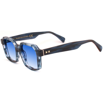 Orologi & Gioielli Occhiali da sole Xlab SELANDIA Occhiali da sole, Blu striato/Azzurro, 53 mm Altri
