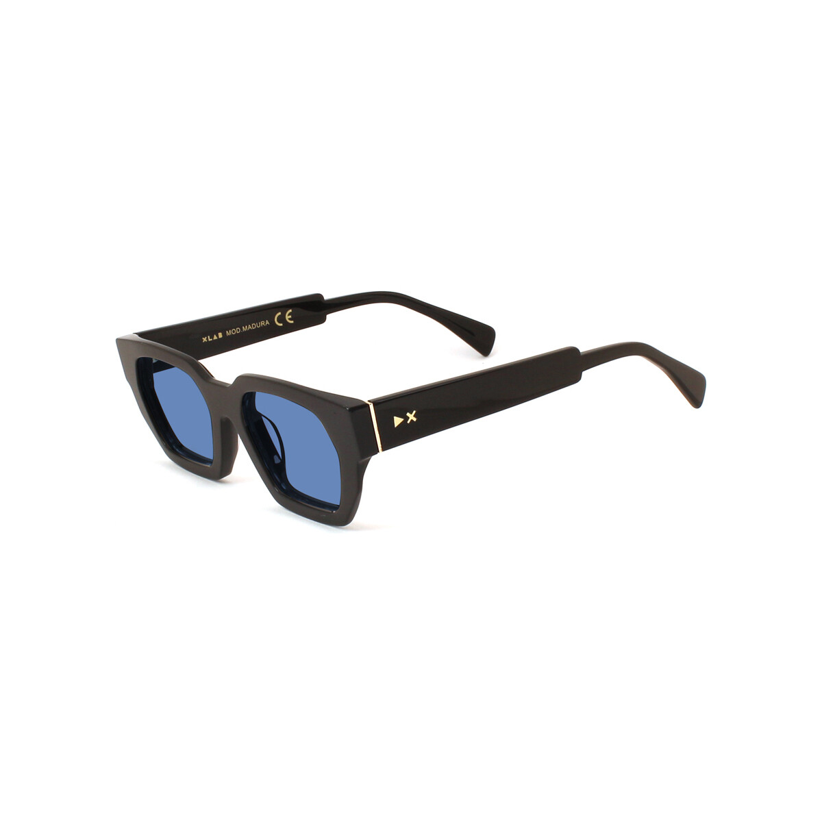 Orologi & Gioielli Occhiali da sole Xlab SELANDIA Occhiali da sole, Nero/Azzurro, 53 mm Nero