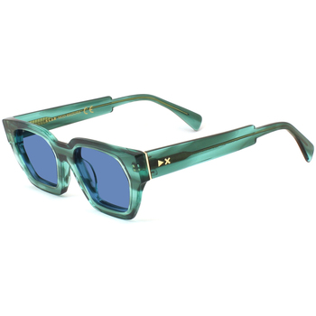 Orologi & Gioielli Occhiali da sole Xlab MADURA Occhiali da sole, Verde strisciato/Azzurro, 52 mm Altri