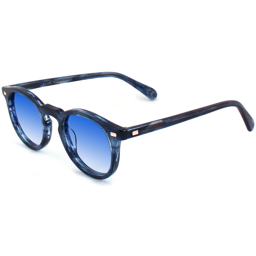 Orologi & Gioielli Occhiali da sole Xlab TASMANIA 2.0 Occhiali da sole, Blu striato/Azzurro, 48 mm Altri