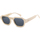 Orologi & Gioielli Uomo Occhiali da sole Xlab ENDERBY Occhiali da sole, Avorio opaco/Fumo, 53 mm Beige
